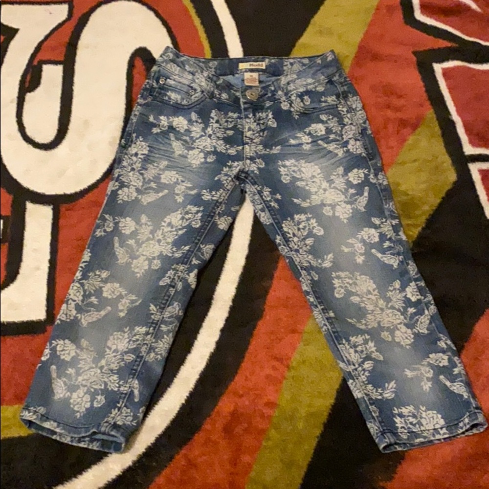Mudd girls peddle pusher jeans